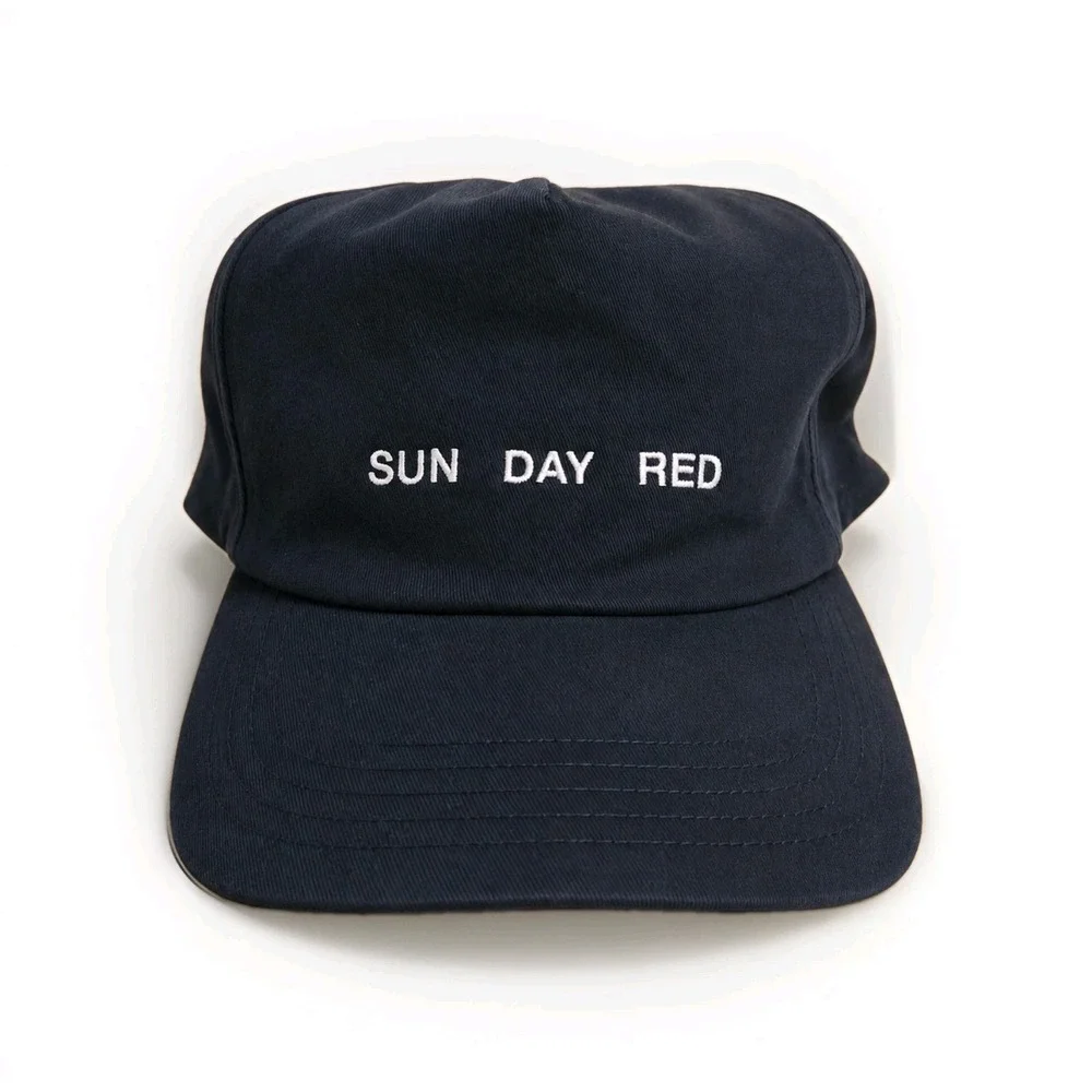 NWT Sun Day Red Tiger Woods Navy Blue XXL Hat Cap Pref SnapBack Golf Adjustable